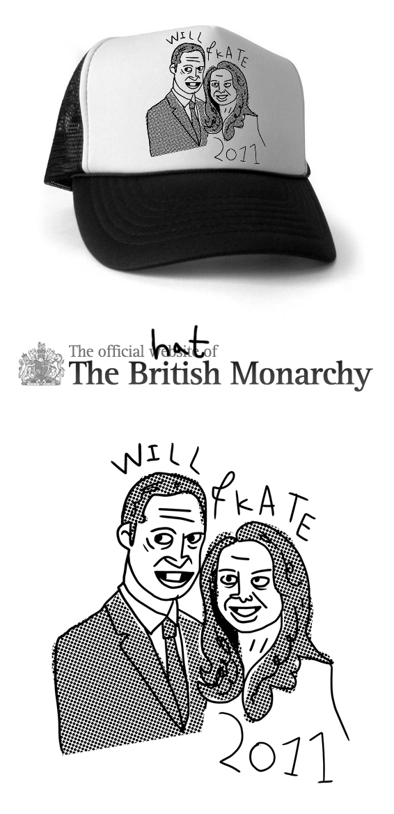 Official Will And Kate Trucker Cap